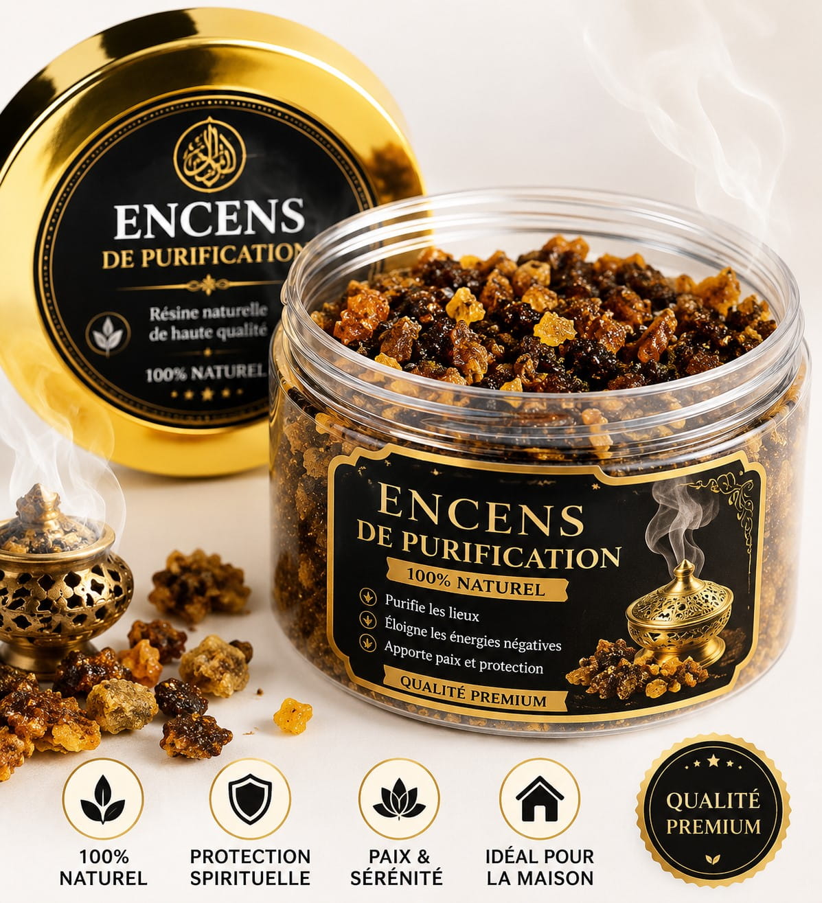 Encens Coranisé – Protection et Purification de la Maison